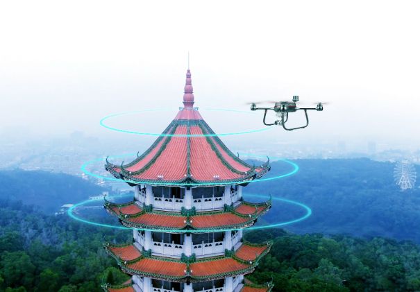 華科爾R500 RTK繪測無人機 華科爾R500 RTK繪測無人機