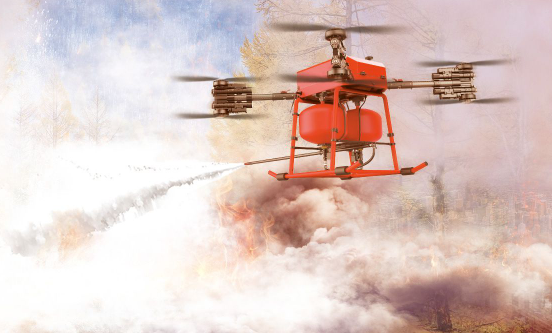 消防無人機的五大優勢特點