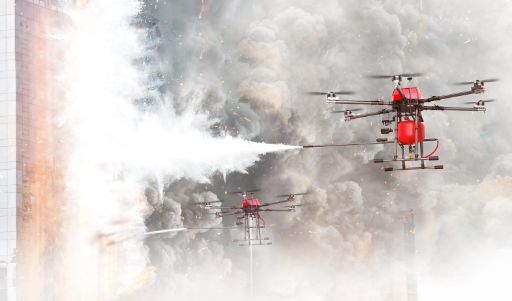 華科爾滅火無人機(jī)